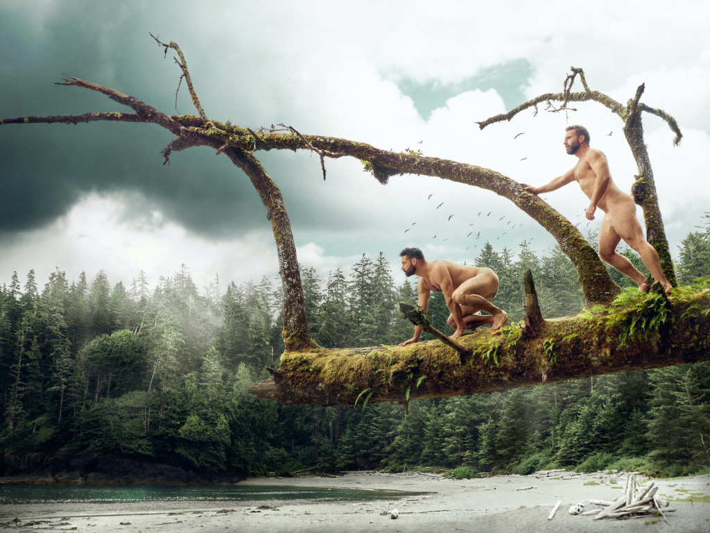 一本关于大自然与百名裸男的摄影书:无论他们长得多帅,没有人认为自己看起来已经够棒了。 - 51虹马 一本关于大自然与百名裸男的摄影书:无论他们长得多帅,没有人认为自己看起来已经够棒了。 - 51虹马