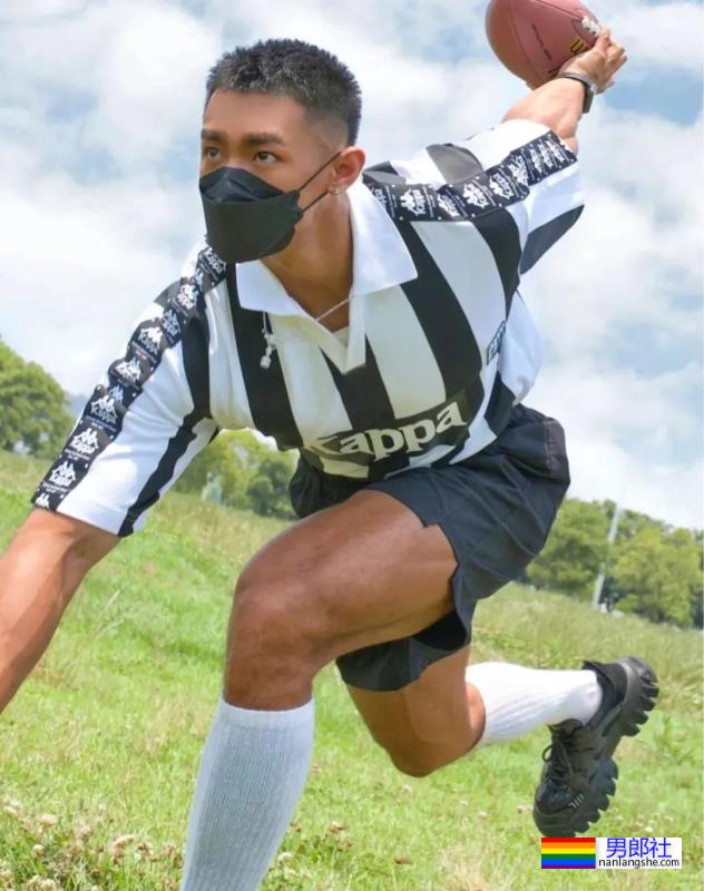 黑皮白袜，野球体育生-51虹马