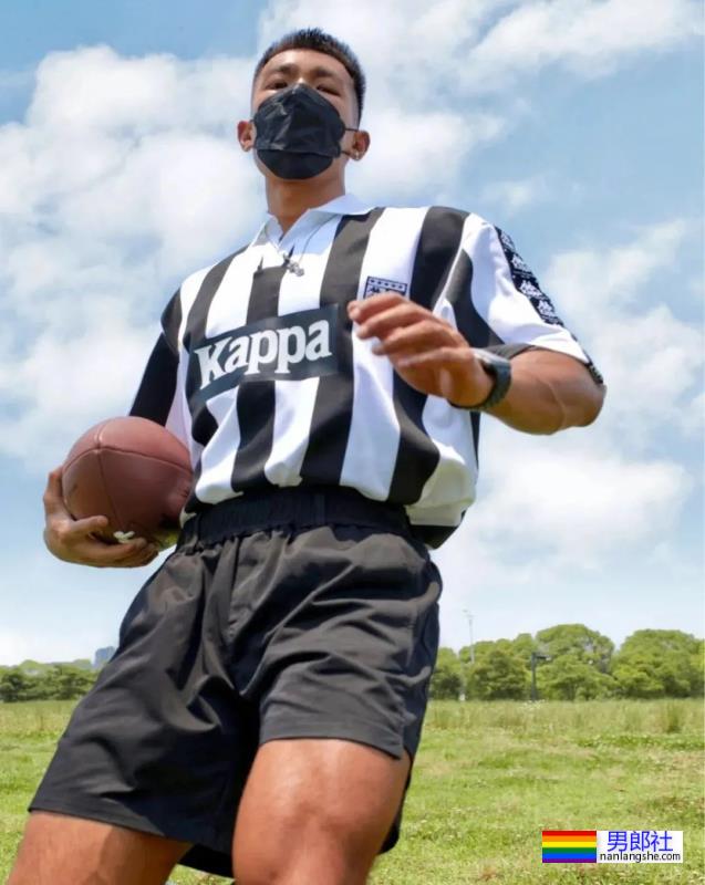 黑皮白袜，野球体育生 - 51虹马