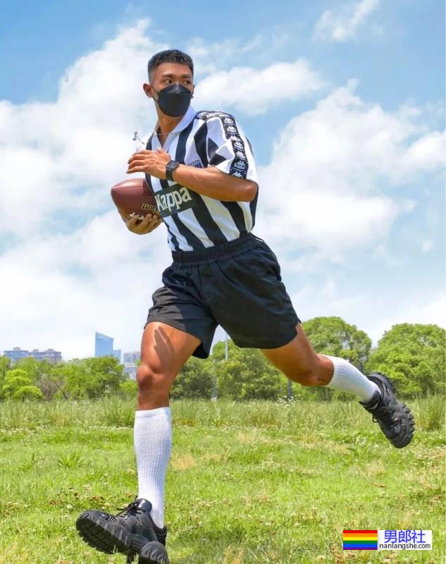 黑皮白袜，野球体育生 - 51虹马