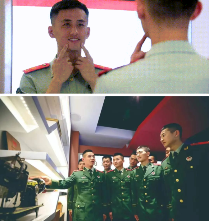 23岁上海武警小哥哥简直太帅了，这就是青春啊 - 51虹马