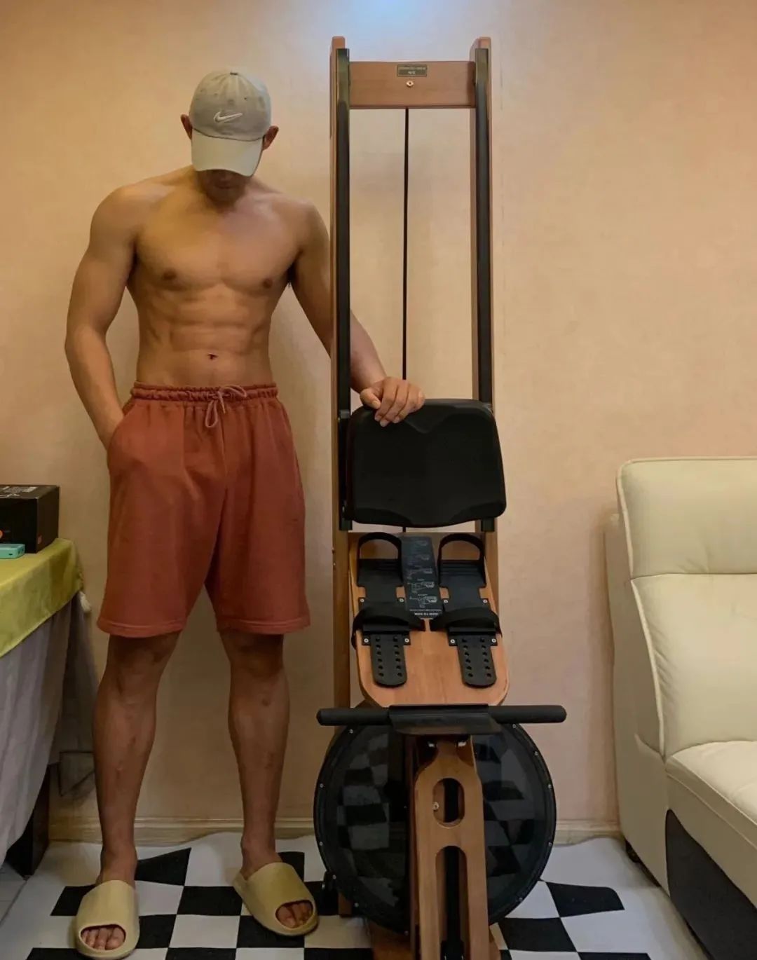 190cm大长腿体育生，腹肌太帅了-51虹马