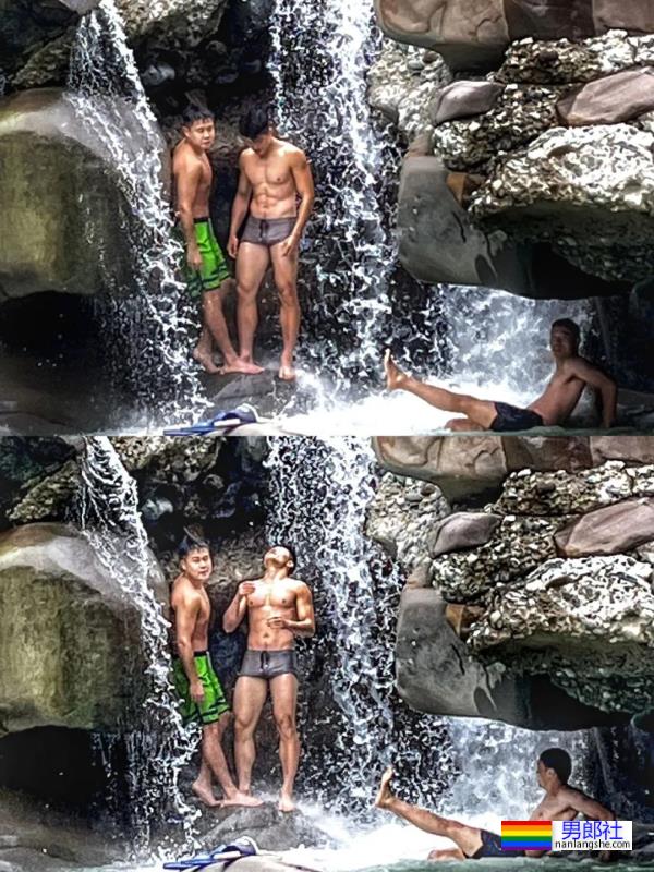 夏天就是要和肌肉男去野泳啊，赏心悦目 - 51虹马