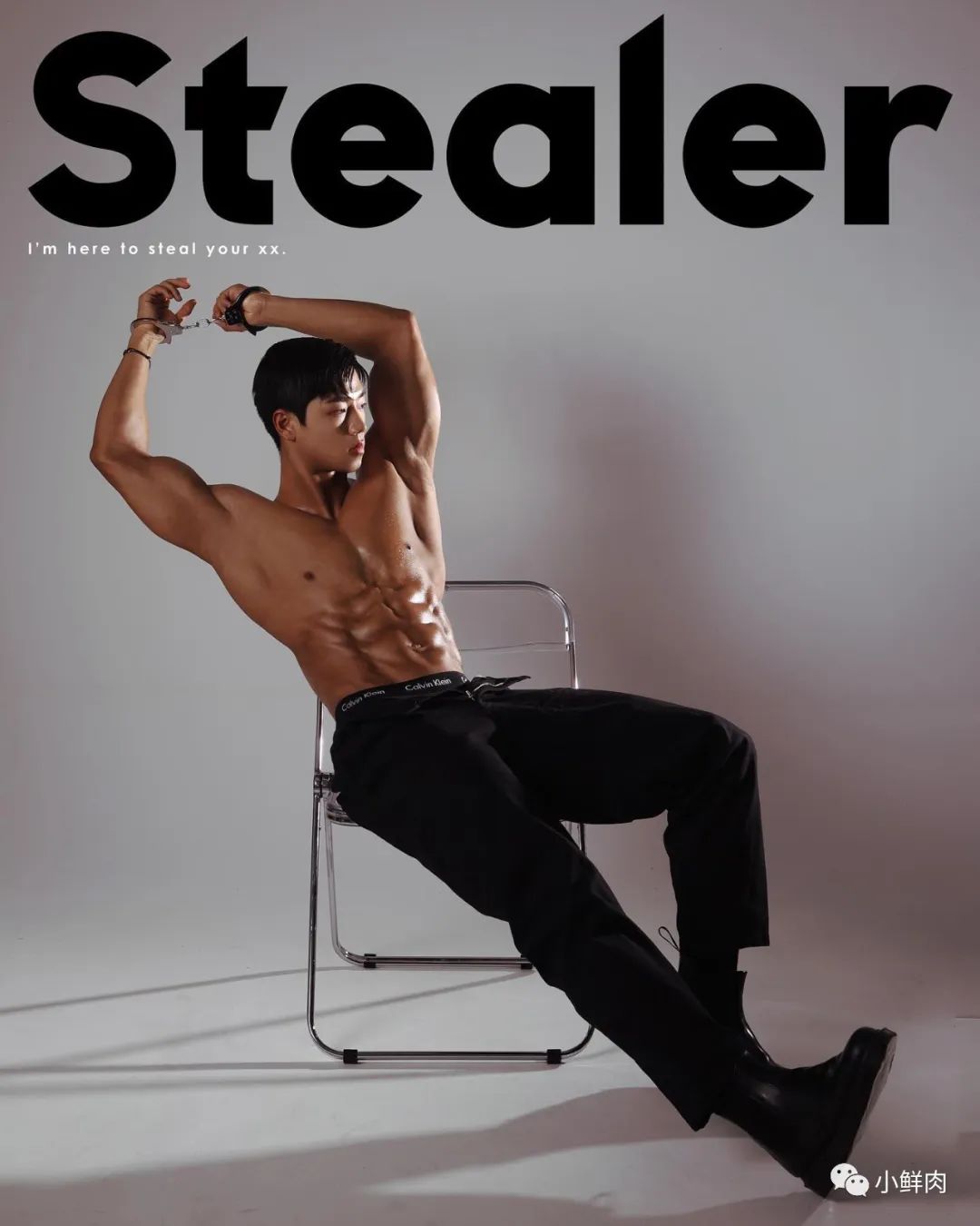 肉壮小哥拍浴巾写真火了，也太让人抵抗不了吧！-51虹马