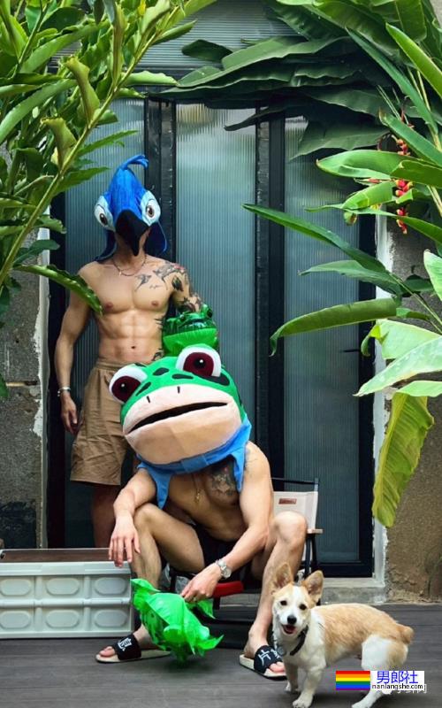 扒到了!青蛙头套皮下的肌肉男竟然是他…… - 51虹马 扒到了!青蛙头套皮下的肌肉男竟然是他…… - 51虹马