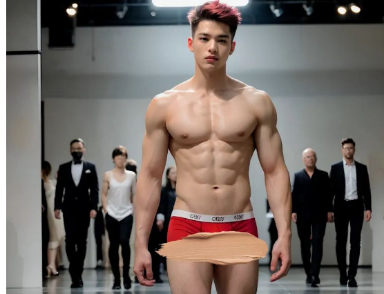 AI男模内裤走秀？！难道模特也要被取代了吗？-51虹马
