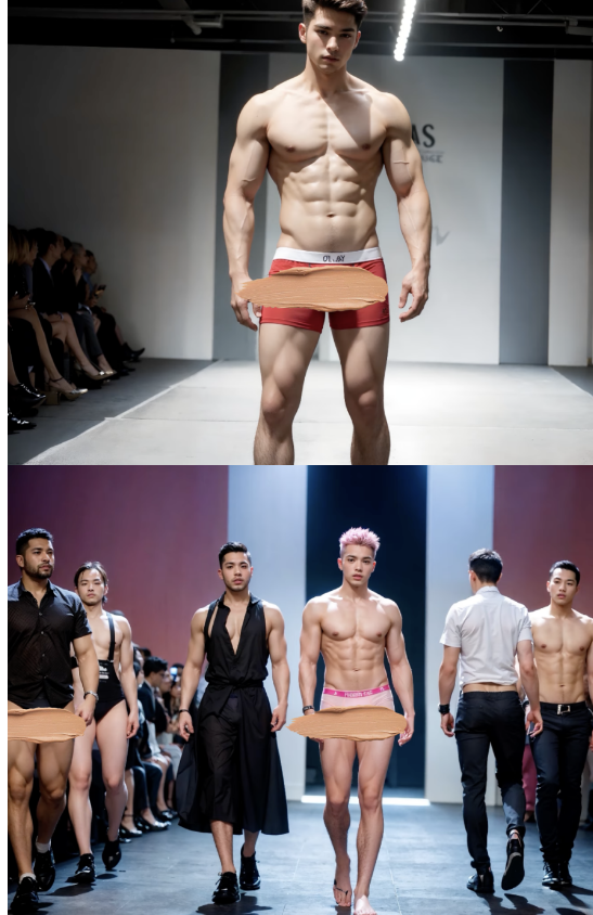 AI男模内裤走秀？！难道模特也要被取代了吗？ - 51虹马