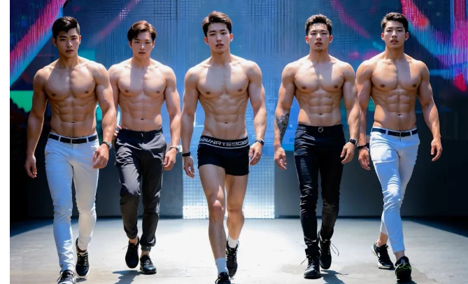 AI男模内裤走秀？！难道模特也要被取代了吗？ - 51虹马