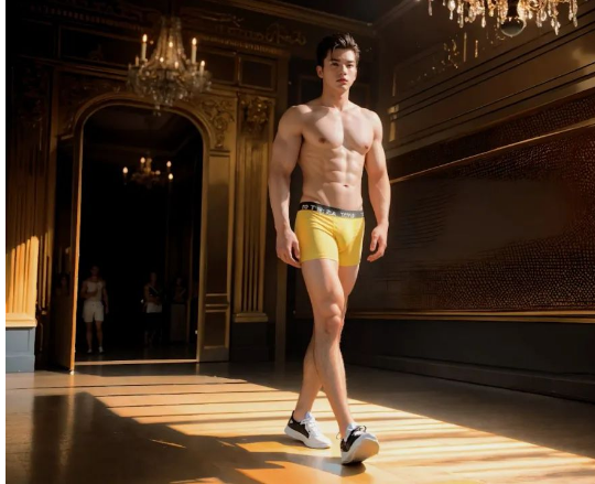 AI男模内裤走秀？！难道模特也要被取代了吗？ - 51虹马
