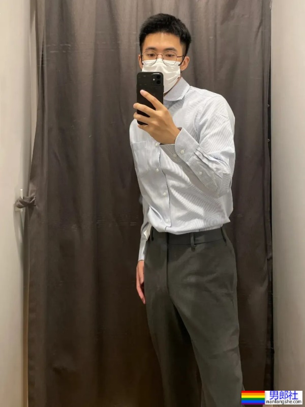 商务风，衬衫帅哥，好吸睛 - 51虹马