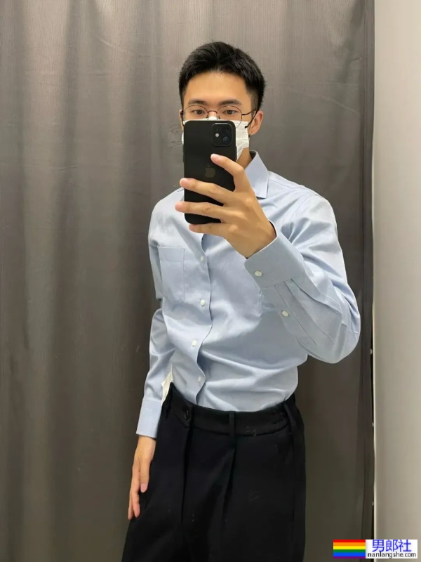 商务风，衬衫帅哥，好吸睛 - 51虹马