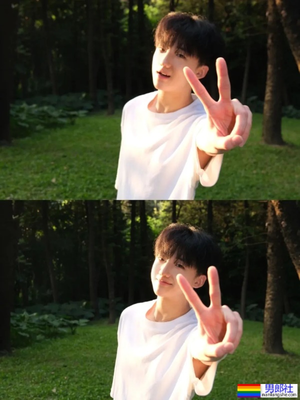 小哥哥面容清秀俊美，肤质白皙 - 51虹马