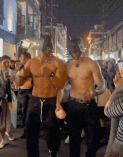 上海万圣节被带走的肌肉蝙蝠侠，原来是他！ - 51虹马