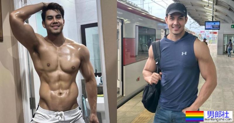 日式澡堂大方露！ 筋肉理工男：Nawin Wannvong-51虹马