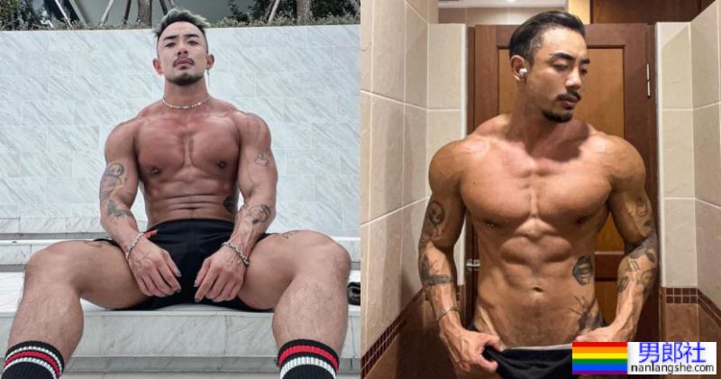 參演同志短片「肌烈碰撞」！ 肌肉巨獸：Russ-51虹马