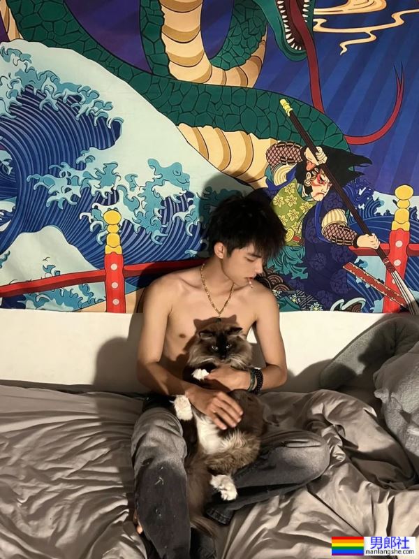 男孩与猫猫 - 51虹马