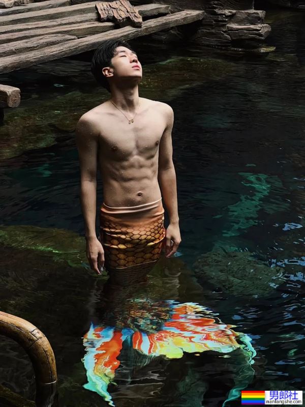 一条八块腹肌的雄性美人鱼 - 51虹马