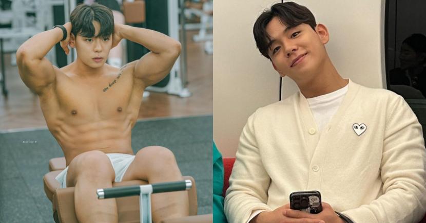 脱衣阳刚、穿衣可爱！韩国模特：李健熙-51虹马