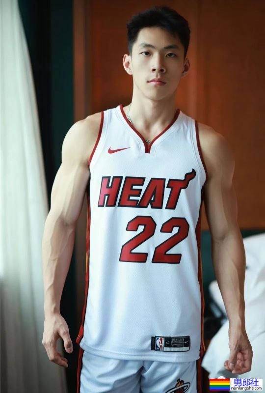 肌肉篮球小哥穿白袜拍写真，很多好看的图都裂了！ - 51虹马