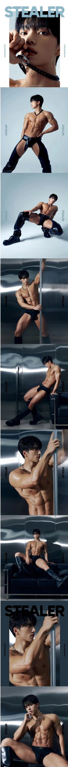 开档，小皮裤，肌肉小哥哥露的不要太多了！-51虹马