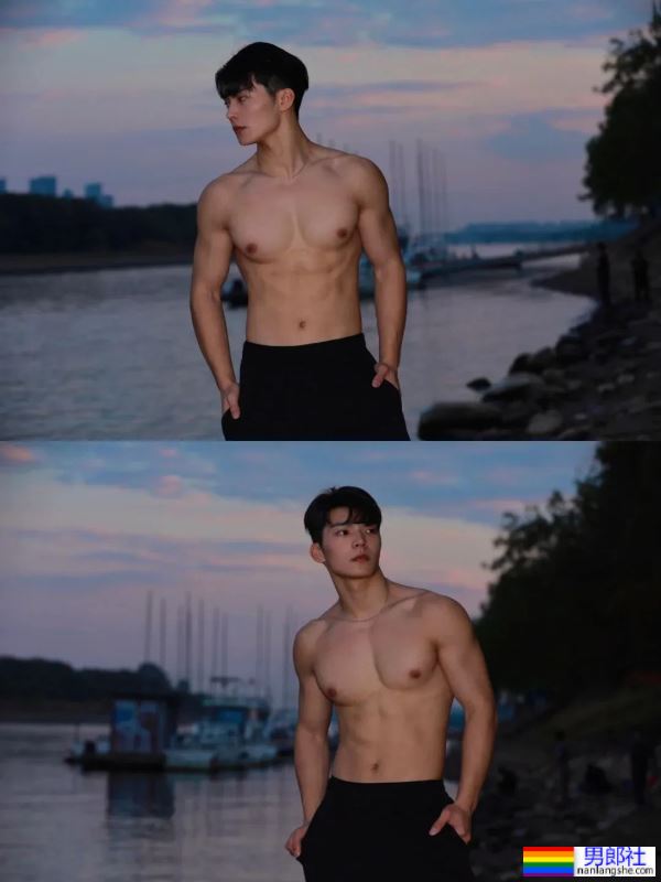 小狼狗学弟高能惹火合辑！低体脂腹肌线条全露无遗！ - 51虹马