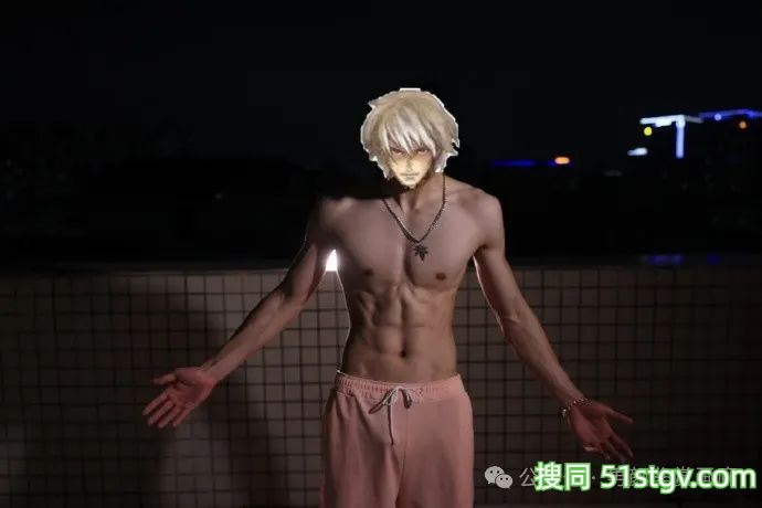 宽肩宅腰的鲜肉腹肌男大，男友力Max，你的梦中情男！ - 51虹马