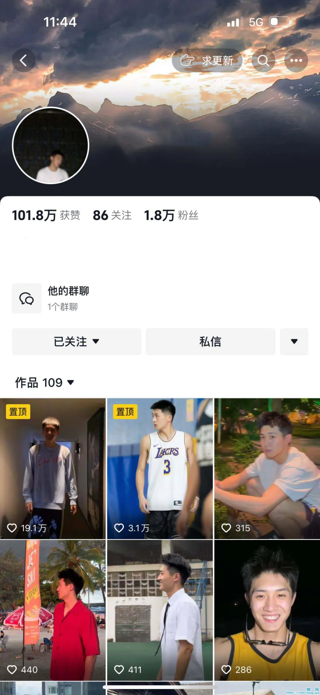 他也被骗遭女记者采访了？02年湖南理工185CM寸头薄肌篮球体育生-51虹马