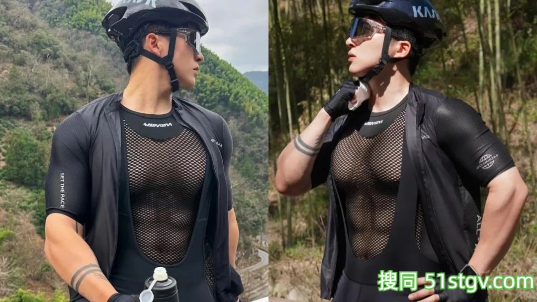 骑行服被他穿成这样了！网友直呼太涩了！-51虹马