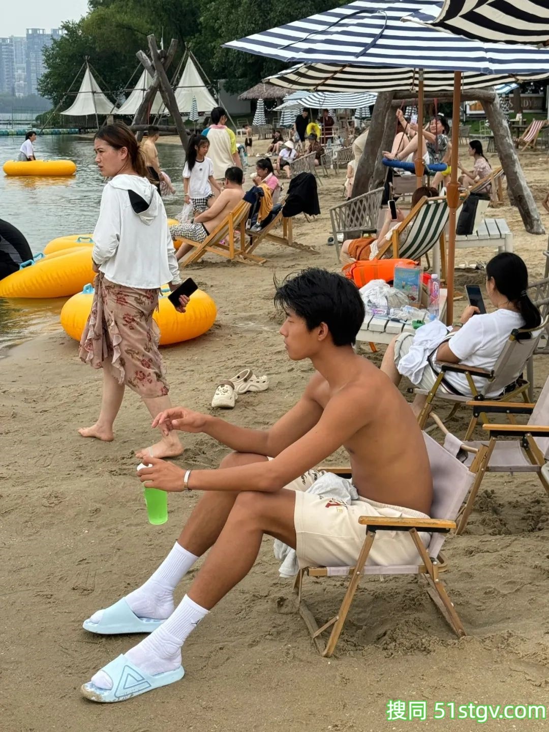 196cm 黑皮运动员，高高瘦瘦，可香可美啦 - 51虹马