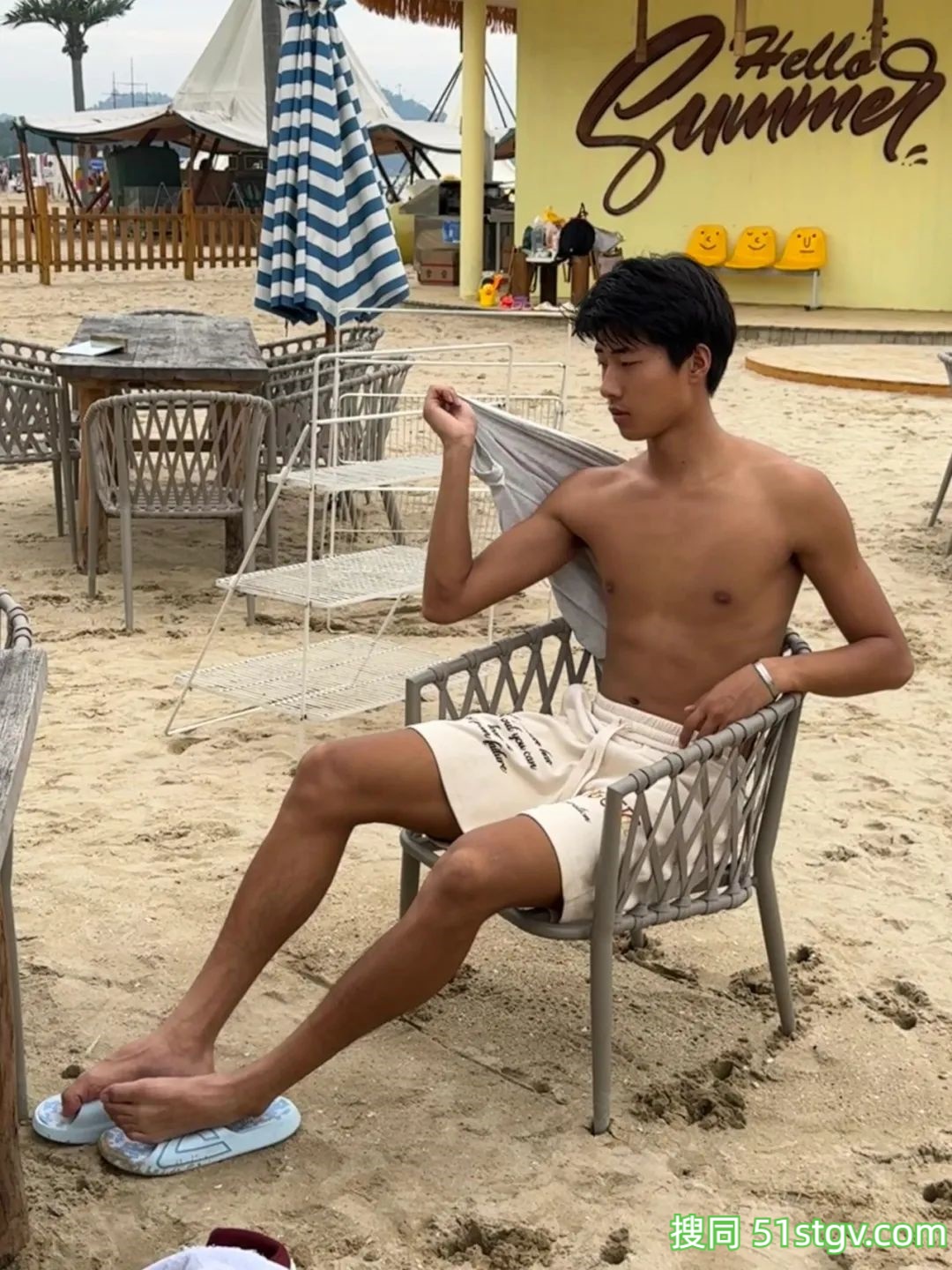 196cm 黑皮运动员，高高瘦瘦，可香可美啦 - 51虹马