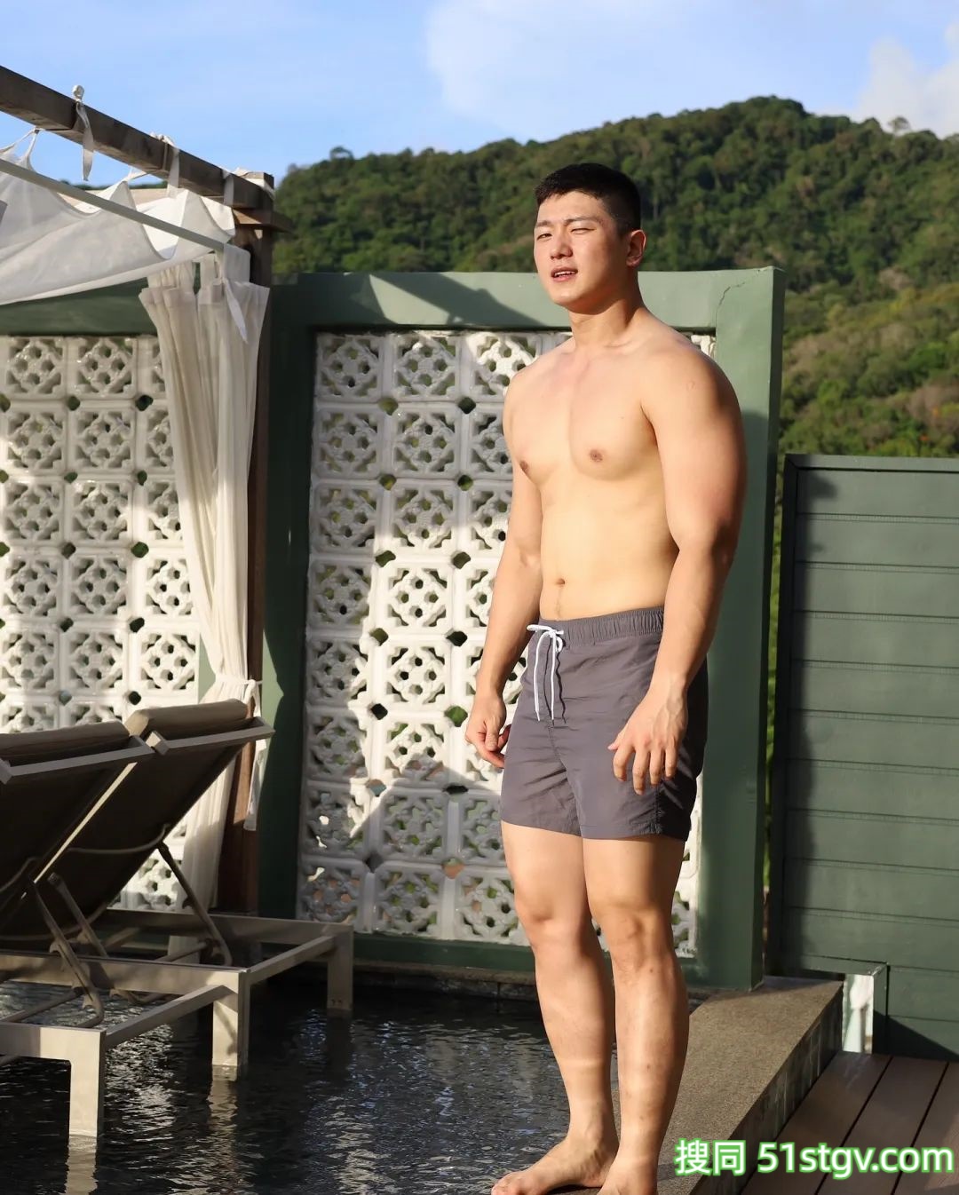 肉壮小哥哥，帅萌帅萌的 - 51虹马