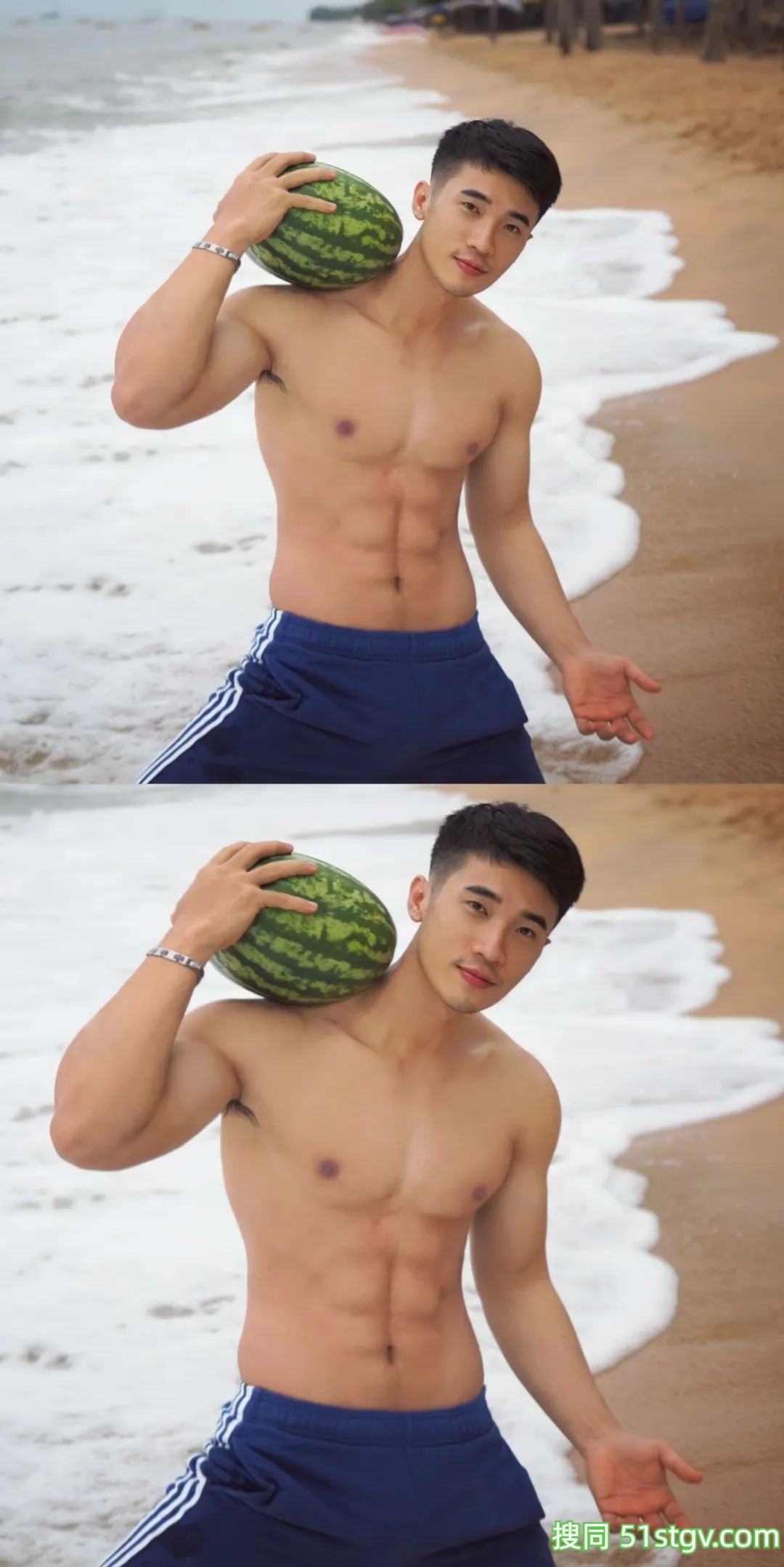 每日男友，海边玩水 - 51虹马