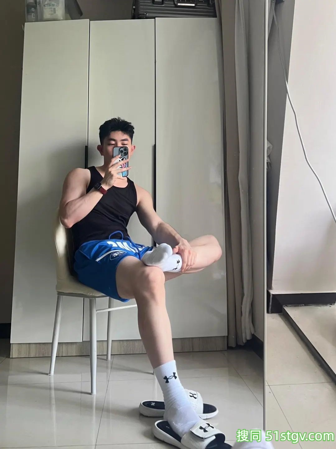 浙江杭州的白皮体育生，泽泽 - 51虹马
