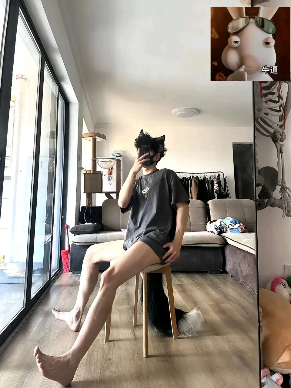 湖南的毅晨，小奶狗帅哥，对镜自拍 - 51虹马