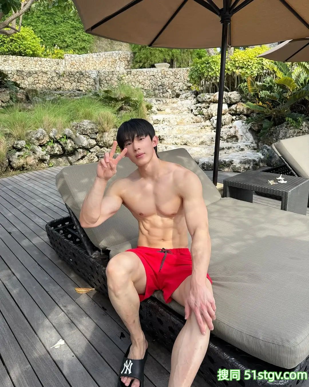 超帅的，牛奶肌天菜体育生陈彦霖 - 51虹马