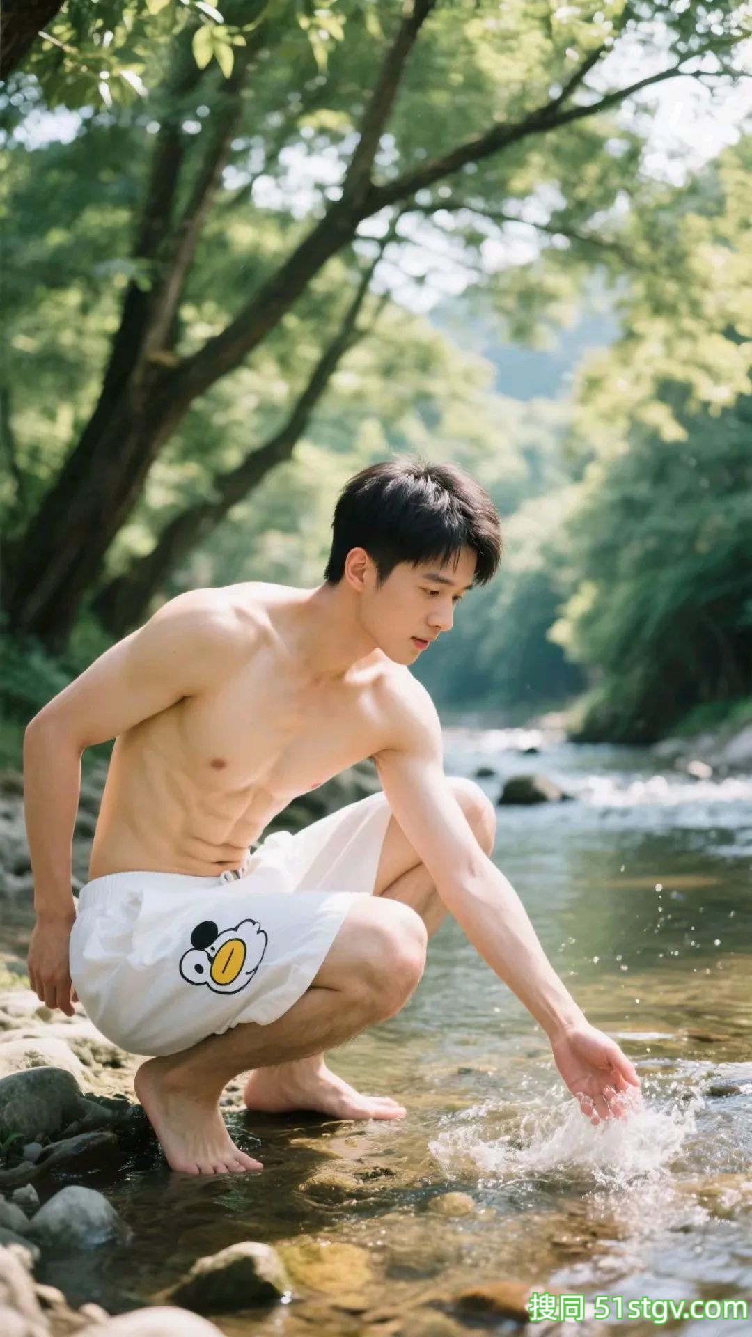 和帅弟弟一起到户外露营 - 51虹马