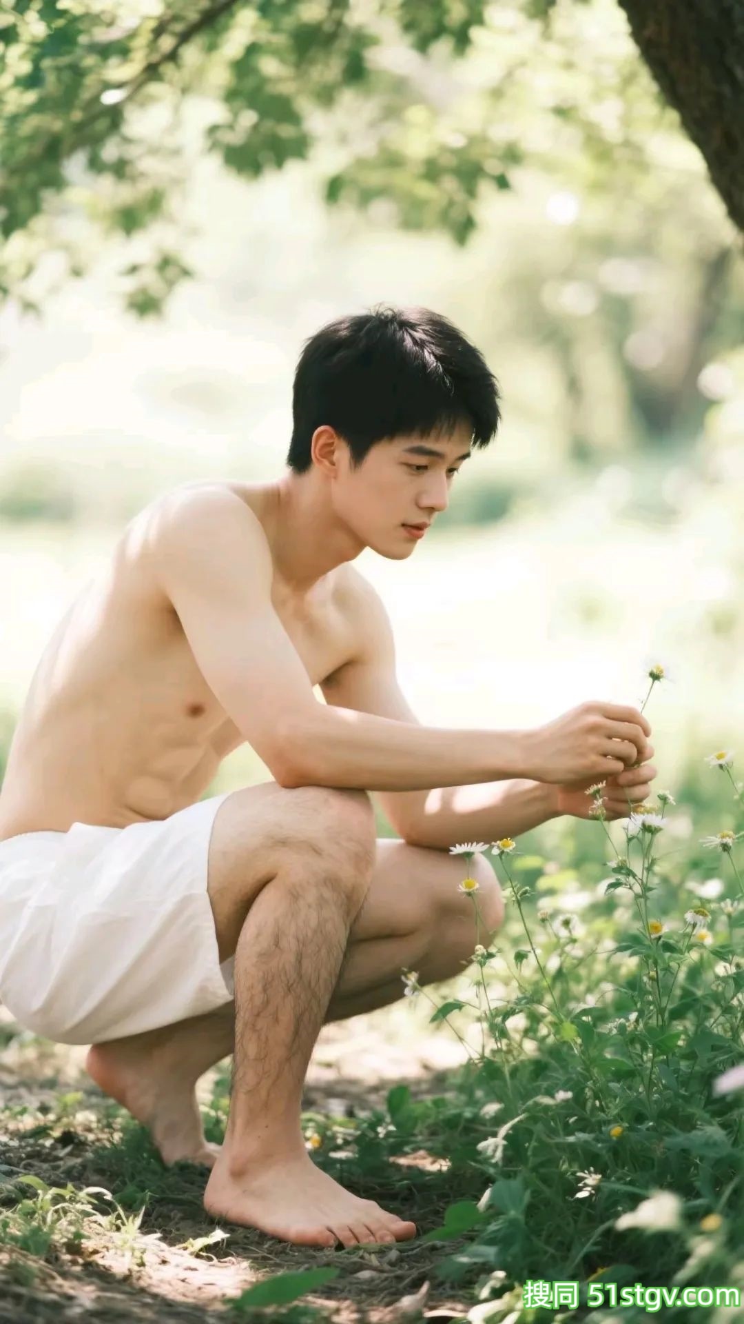 阳光大男孩，山林小溪玩水 - 51虹马