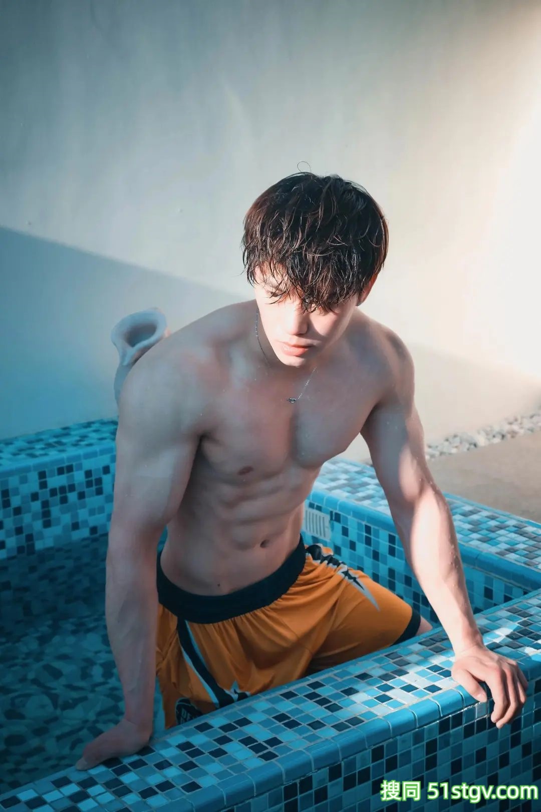 北体体育生游泳日常，嘎嘎帅-51虹马