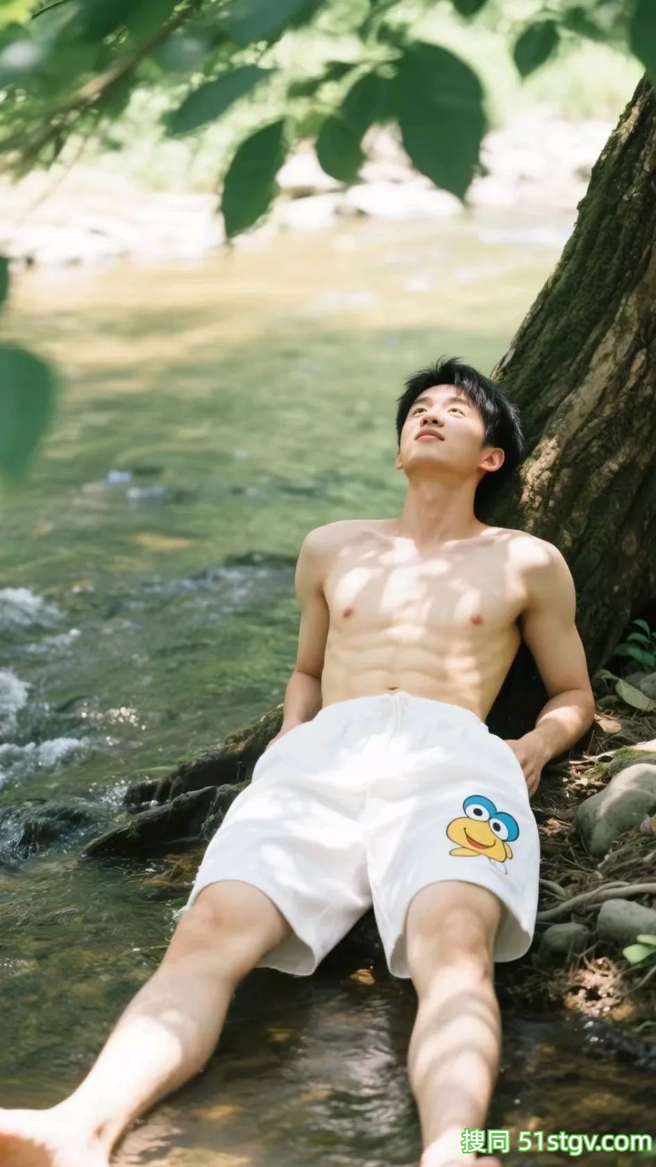 和帅弟弟一起到户外露营 - 51虹马