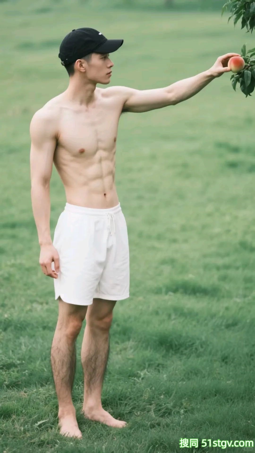 小哥哥到果园摘桃子 - 51虹马