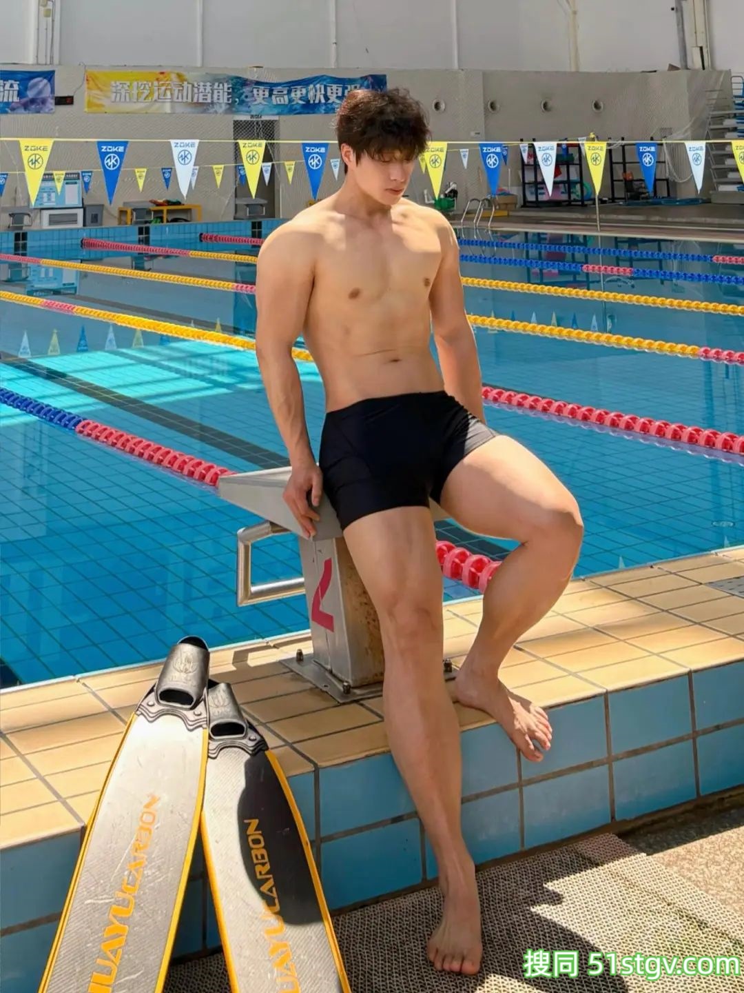 好粗壮，东北男人，游泳运动员 - 51虹马