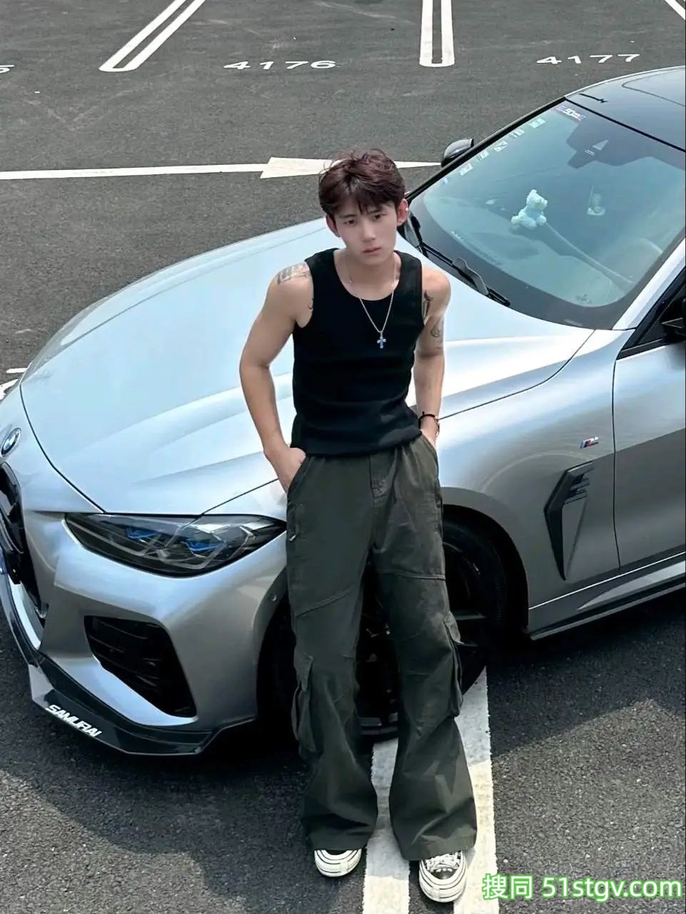 痞帅，薄肌小哥哥，好帅好爽 - 51虹马