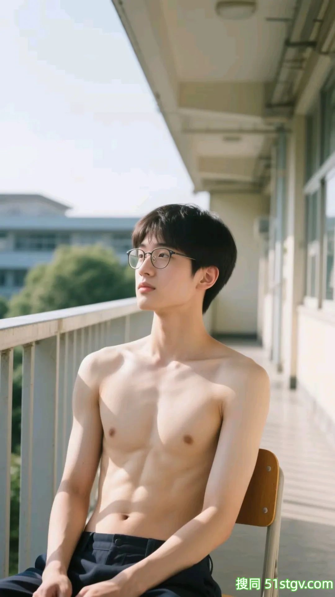 青涩的校草，长得帅还是大学霸 - 51虹马