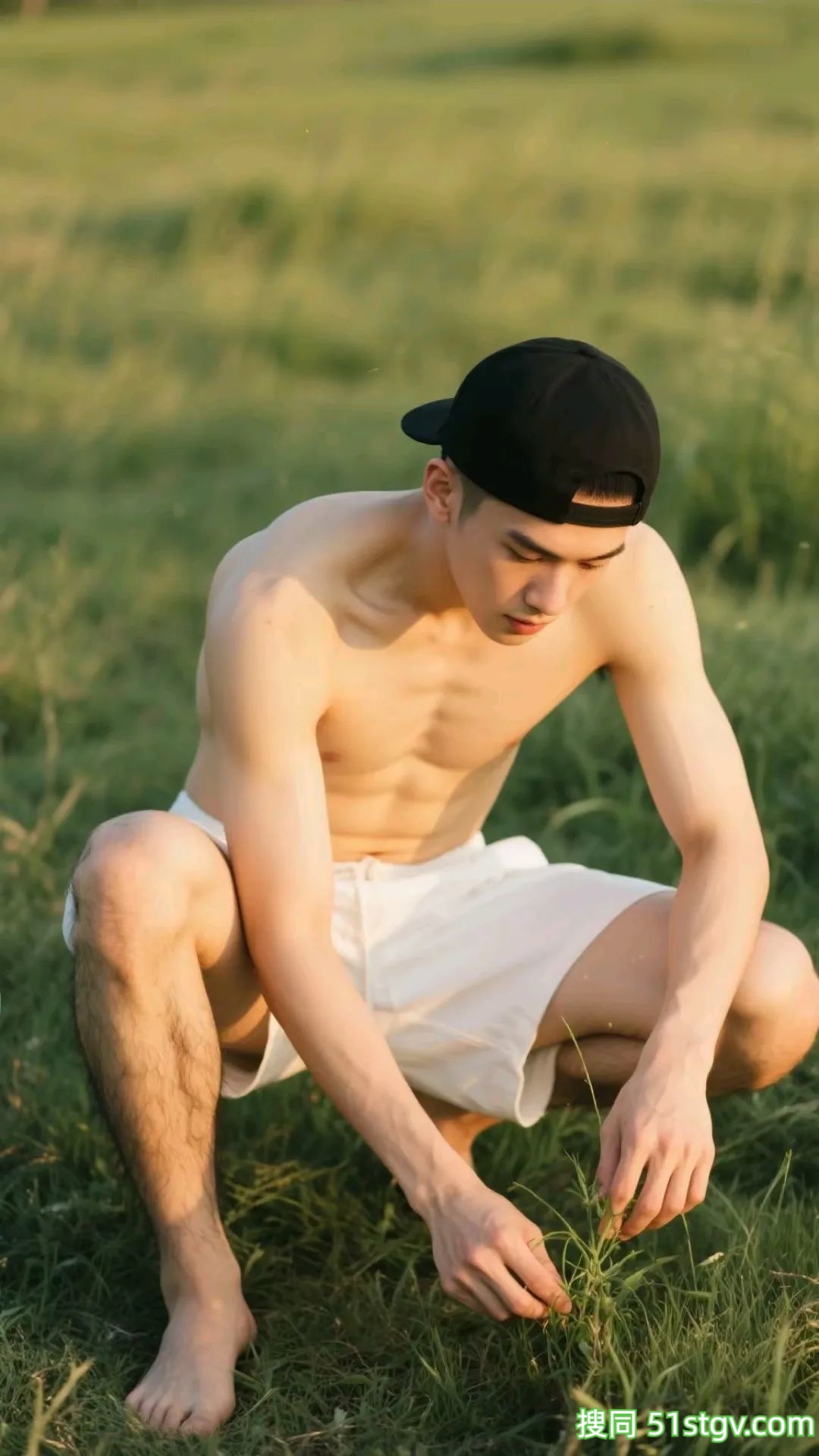 小哥哥到果园摘桃子 - 51虹马