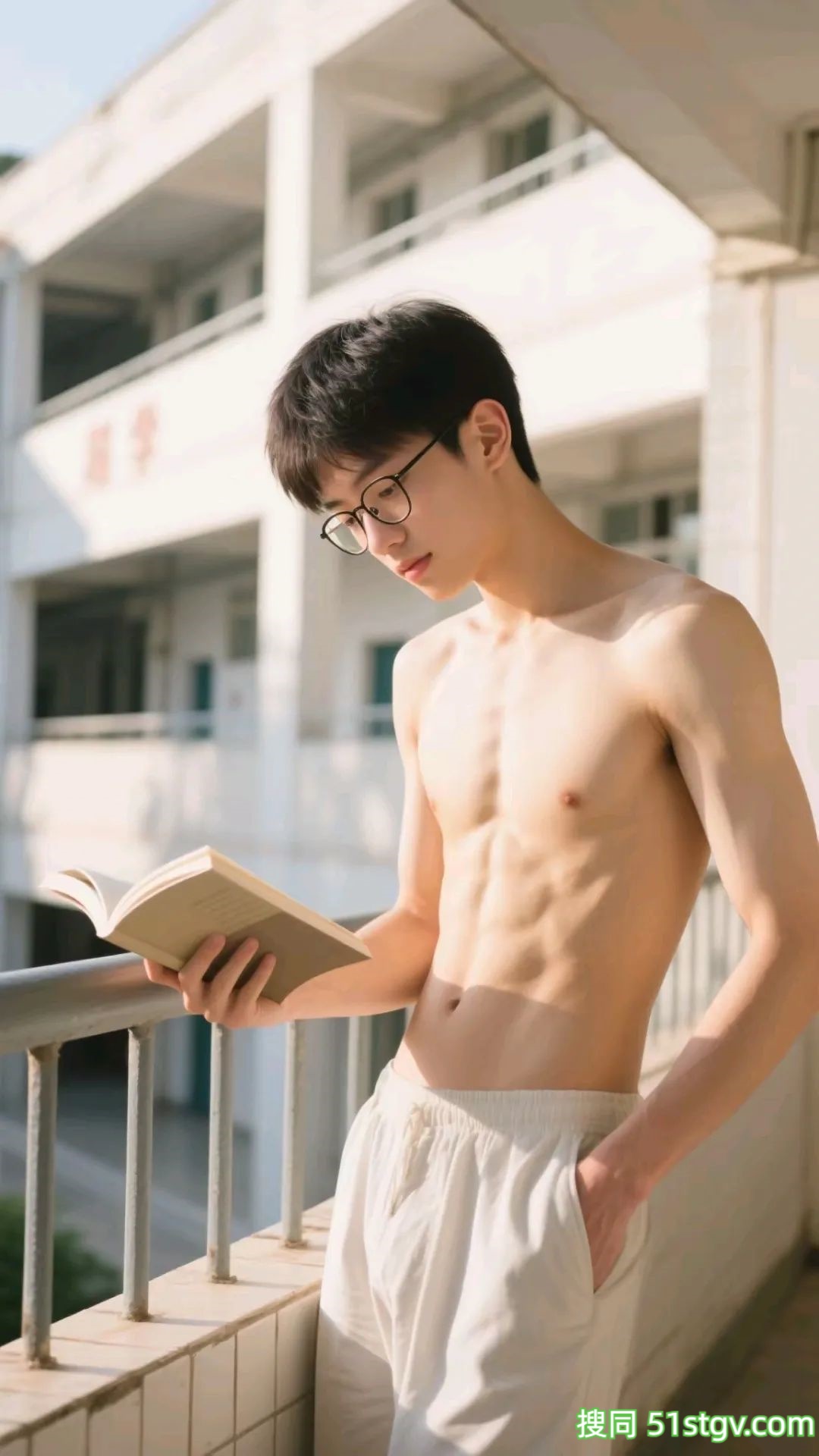 青涩的校草，长得帅还是大学霸 - 51虹马