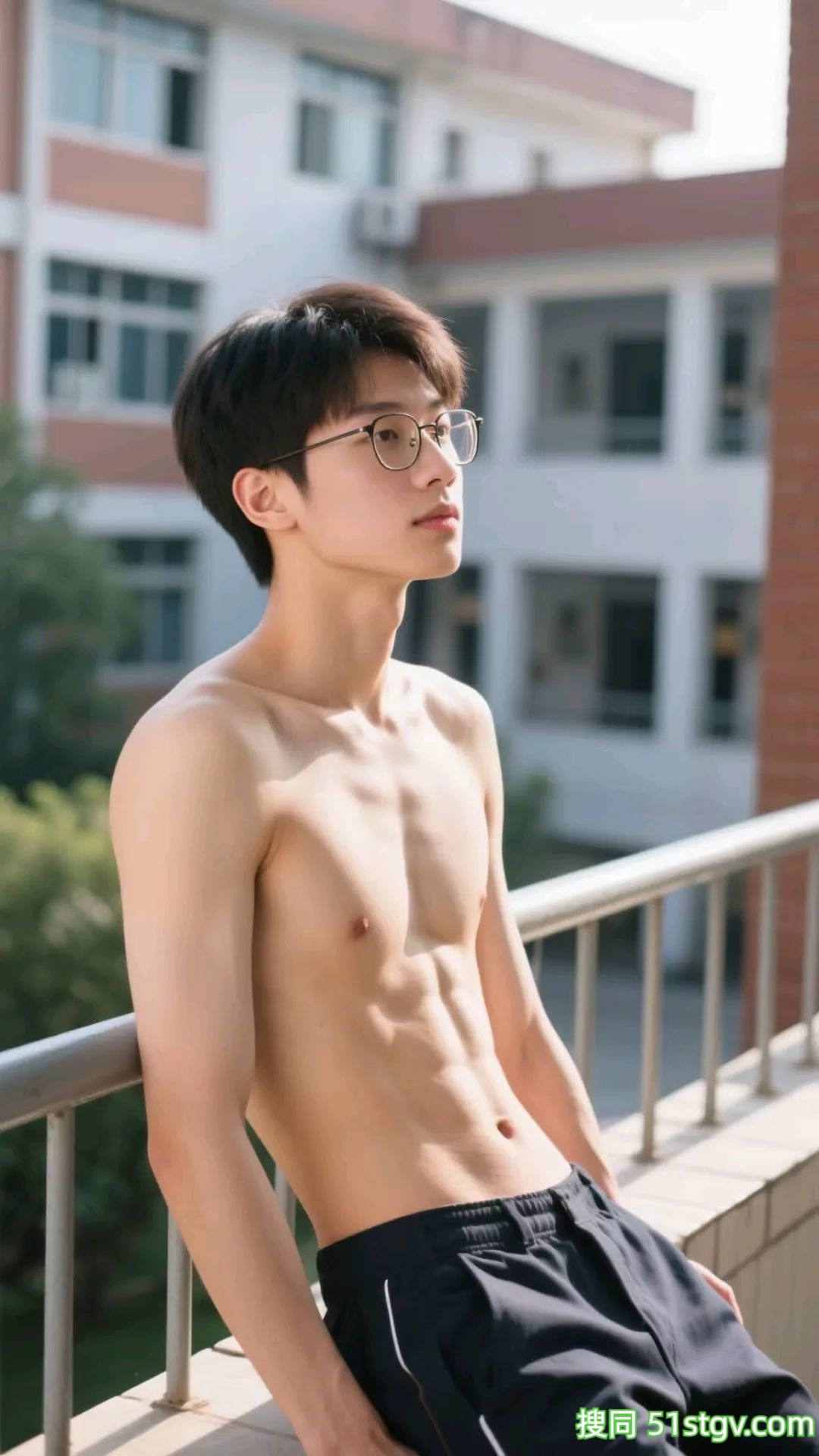 青涩的校草，长得帅还是大学霸 - 51虹马