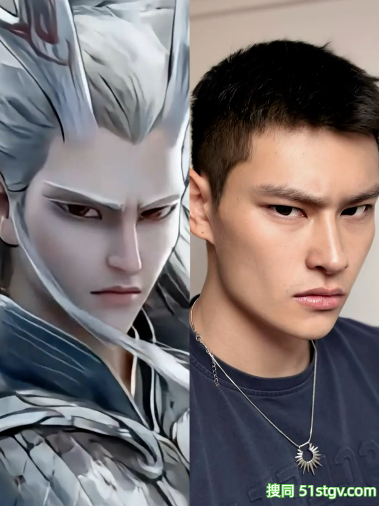 28岁湖南运动男模，这健壮肌肉线条和冷傲脸部棱角沉浸式还原东海龙王敖光-51虹马