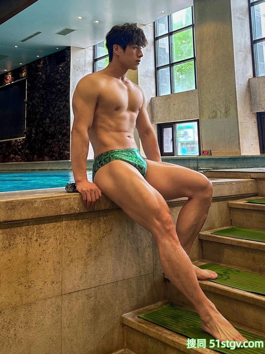 好粗壮，东北男人，游泳运动员 - 51虹马