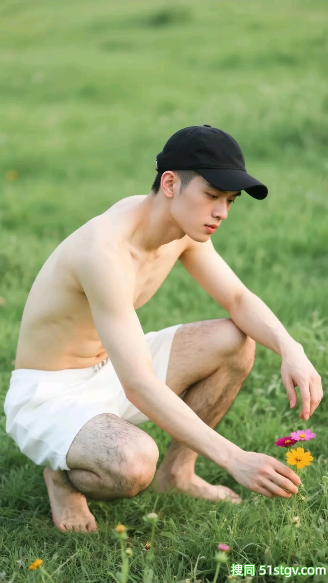 小哥哥到果园摘桃子 - 51虹马