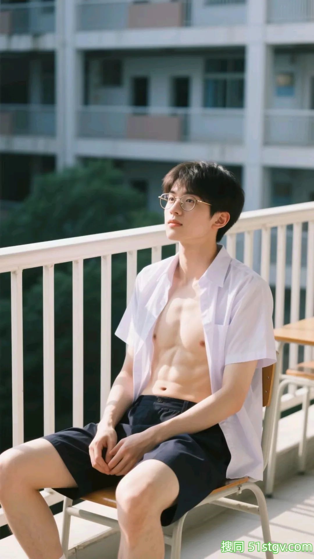 青涩的校草，长得帅还是大学霸 - 51虹马